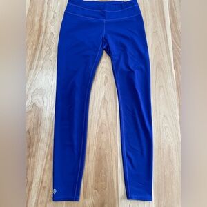 Athleta Blue Athletic Tights Size Small Running Workout